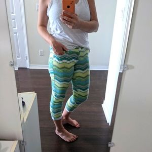 Celebrity Pink Original Cropped Denim- Multicolour Zigzag